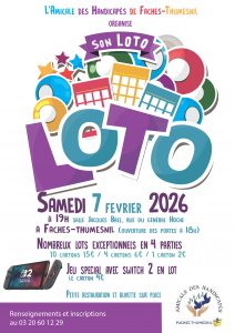 Affiche de loto du 7 Février 2026